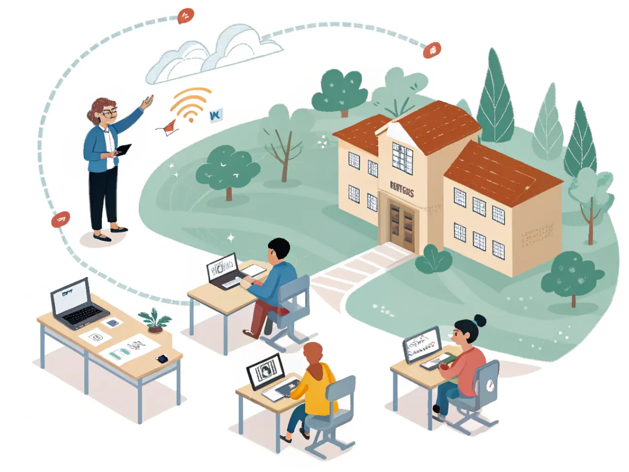 Гибридное обучение EduXXI и современные методики